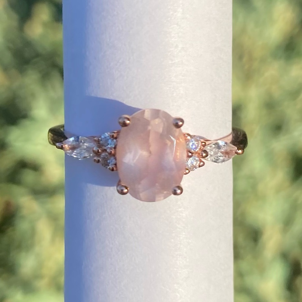 💕Rose Quartz Ring💕